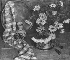 Суворова А.П. «Натюрморт», натюрморт,1981, холст, масло, 60x40cm  ОТКРЫТКА: <52kb>