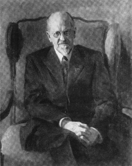 Ефанов В.П. «Портрет профессора А. М. Кирхенштейна», портрет,1947, холст, масло, 90x72cm  Государственная Третьяковская галерея ОТКРЫТКА: <32kb>